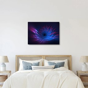 Kép - virág absztrakció (70x50 cm)