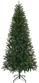 Mű karácsonyfa állvánnyal Zöld 210 cm PVC, PE és acél