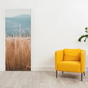 Fotótapéta ajtóra - Réti növényzet részlete (95x205cm)
