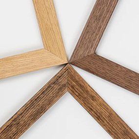 Brilagi - LED Mennyezeti lámpa SLIMFRAME WOOD LED/58W/230V 64x64 cm sötét barna