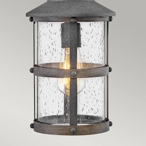 Quintiesse loft kültéri függeszték lakehouse világos fa átlátszó viharvert horganyzott elsqnlakehouse8sdz IP44