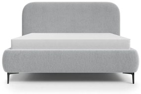 Franciaágy 160 cm Mononoke 160 (ágyráccsal) (szürke + fekete) . Akció -15%. 1100356