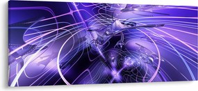 A technikai absztrakció képe (120x50 cm)
