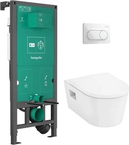 Hansgrohe EluPura Original S Fali WC szett HGWCBAL3