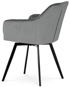 Szürke Bársony Étkezőszék. DCH-425 GREY4