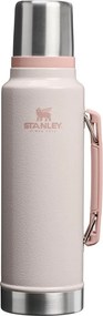 Világos rózsaszín rozsdamentes acél termosz 1,4 l Legendary Classic Bottle Hammertone Rose Quartz – Stanley