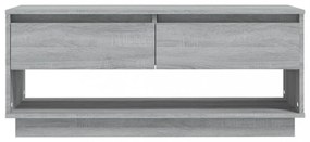 szürke sonoma színű szerelt fa TV-szekrény 102x41x44 cm