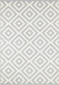 Modern szőnyeg 200x290cm nappaliba, szürke-krémszínű, puha szőrrel