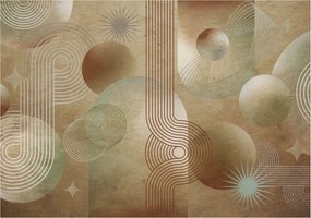 Stílusos Dekoratív Fotótapéta Flizelin Geometrikus minta 208x146 Ragasztó