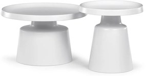 F4114 WT konferenciaasztal-készlet, fehér, 2 db