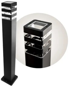 Kültéri lámpa SANTA 1xE27/60W/230V IP54 79,5 cm fekete