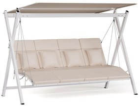 Blumfeldt FlexiSwing hollywoodi hinta 4 üléses Állítható háttámla + napellenző, időjárásálló