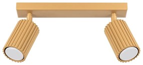 Aranyszínű spotlámpa 6,5x30 cm Gleam – Sollux