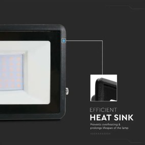 LED Reflektor közvetlen csatlakozással SAMSUNG CHIP LED/30W/230V IP65 6500K