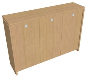 Verno közepes gardrób 188 x 46 x 130 cm, világos tölgy
