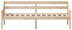 tömör fenyőfa kanapéágy matrac nélkül 90 x 200 cm