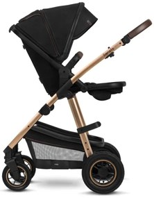 Lionelo - AMBER 2 az 1-ben kombinált babakocsi Black Onyx