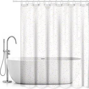 Zuhanyfüggöny Fürdőkádhoz Zuhany Csillogó Függöny 200 x 180 cm