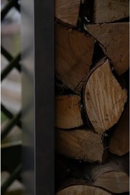 Stora Kerti fáskamra 80 x 80 x 40 cm, corten CORGARDEN 1038