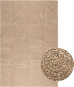 vidaXL ZIZUR juta hatású beltéri és kültéri szőnyeg 140 x 200 cm