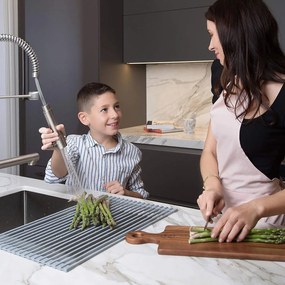 Feltekerhető szárító csöpögtető mosogatóhoz 322108 Grey