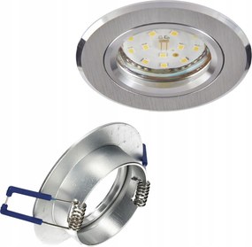 Süllyesztett lámpatest GU10 halogén süllyesztett spot szem króm kerek