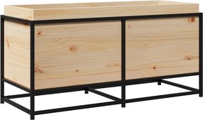 vidaXL tömör fenyőfa kerti virágláda 100 x 40 x 50 cm