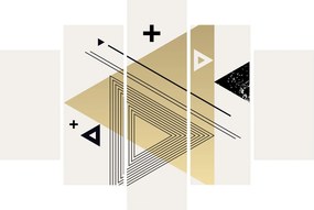 Kép - Geometriai formák N⁰4 (150x105 cm)