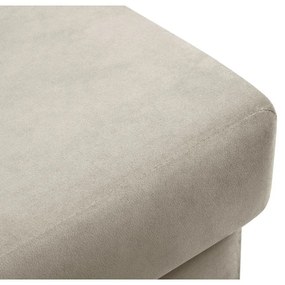 Bézs bársony lábtartó Kyoto – Cosmopolitan Design