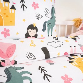 4Home Fairytale Dream gyermekágyas pamut ágynemű, 100 x 135 cm, 40 x 60 cm