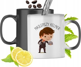 Mágikus Bögre Pincérnek Színváltós, fényképes nyomattal