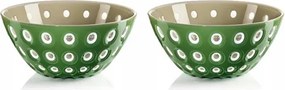 Guzzini Le Murrine 2 Snack tál Zöld