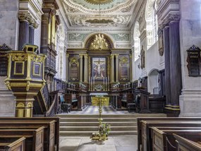 Poszter 40x30cm Mindenszentek templom, Assaf Frank