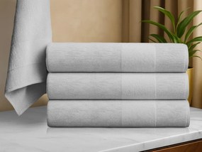 CARRARA törölköző 70x140 cm világosszürke, 100% pamut
