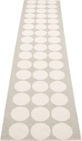 Bézs-krémszínű kültéri-beltéri futószőnyeg 70x320 cm Hugo Linen Vanilla – Pappelina
