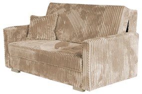 Széthúzható kanapé Clovea Piano III (világosbarna) (tárolóhellyel). 1105512
