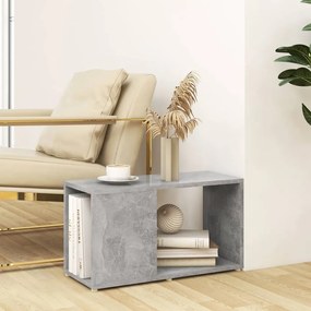 betonszürke szerelt fa TV-szekrény 60 x 24 x 32 cm