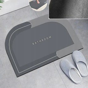 Fürdőszobaszőnyeg Gyorsan Száradó Csúszásgátló Fürdőszobaszőnyeg 40 x 60 cm
