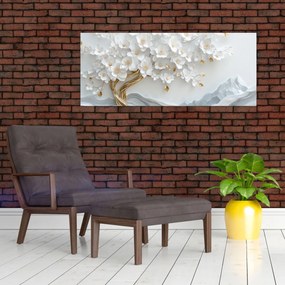 Kép – 3D elegáns életfa (120x50 cm)