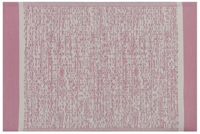Rózsaszín szőnyeg 120 x 180 cm BALLARI Beliani