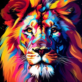 Poszter 70x70cm A királyság színei