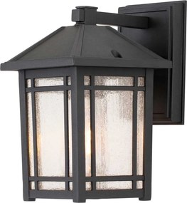 Quoizel Cedar Point QZ-CEDAR-POINT-S-BK Fali lámpa 1x60W/E27 IP44
