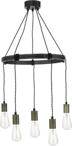 Dar Lighting IVAN IVA0531 Függőlámpa 5x60W/E27 IP20
