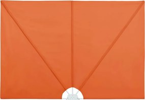 vidaXL terrakotta összecsukható terasz oldalárnyékoló 300 x 150 cm