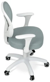 Gyerek Forgószék, Magasságállítás, Zöld Hálós. KA-K1062 GRN