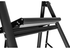 Compact fekete létra, magasság 91,5 cm