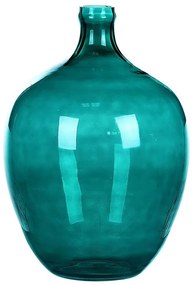 Üveg Dekor váza 39 Kék ROTI Beliani
