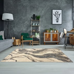 Flora 7783 modern mintájú szőnyeg (Beige) 120x170 cm