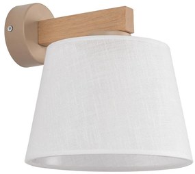 Brilagi - fali lámpa LATTE SABIA 1xE27/60W/230V fenyő/fehér 11557