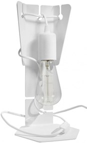 Sollux Lighting Arby asztali lámpa 1x60 W fehér SL.0879